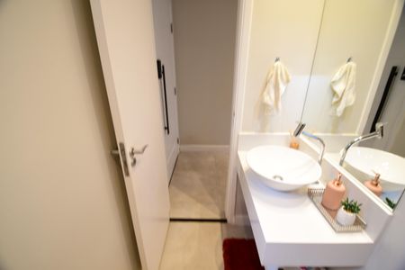 Lavabo de casa de condomínio à venda com 3 quartos, 130m² em Jardim Bom Retiro, Campinas