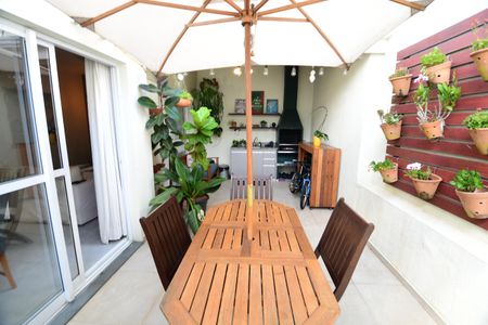 Varanda gourmet de casa de condomínio à venda com 3 quartos, 130m² em Jardim Bom Retiro, Campinas