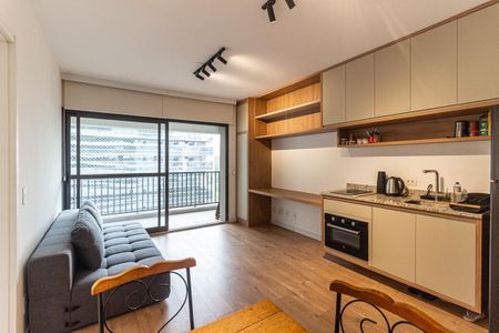 Sala de apartamento à venda com 1 quarto, 43m² em Santa Ifigênia, São Paulo