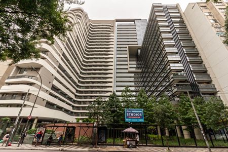 Apartamento à venda com 43m², 1 quarto e sem vaga Apartamento à venda com 43m², 1 quarto e sem vagaFachada