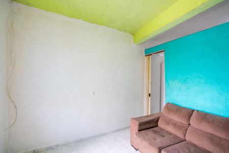 Sala/Cozinha de casa para alugar com 1 quarto, 35m² em Jardim Cerqueira Leite, Mauá