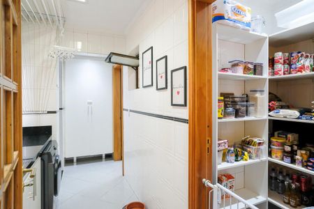 Área de serviço de apartamento à venda com 4 quartos, 140m² em Santo Antônio, São Caetano do Sul