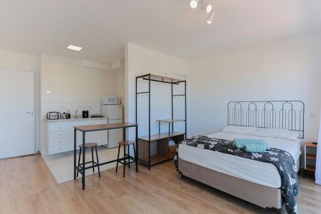 Studio para alugar com 26m², 1 quarto e sem vagaSala/Quarto
