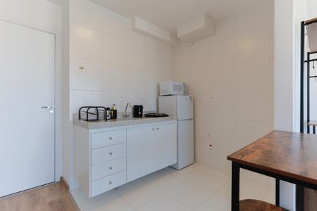 Cozinha de kitnet/studio para alugar com 1 quarto, 26m² em Tucuruvi, São Paulo