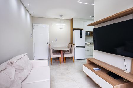 Sala de apartamento para alugar com 2 quartos, 50m² em Jardins do Império, Indaiatuba