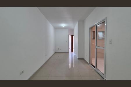 Sala  de apartamento para alugar com 2 quartos, 62m² em Vila Alto de Santo Andre, Santo André