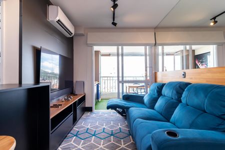 Sala de Estar de apartamento para alugar com 2 quartos, 62m² em Vila Dom Pedro Ii, São Paulo