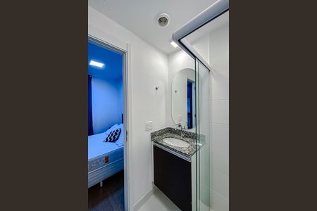 Banheiro de kitnet/studio à venda com 1 quarto, 20m² em Brás, São Paulo