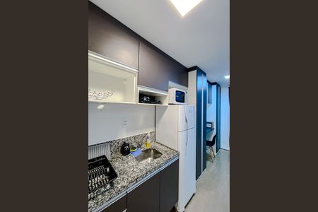 Studio à venda com 20m², 1 quarto e sem vagaCozinha