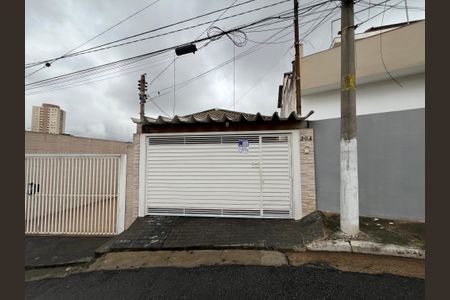 Casa para alugar com 98m², 2 quartos e 2 vagasFachada/Placa
