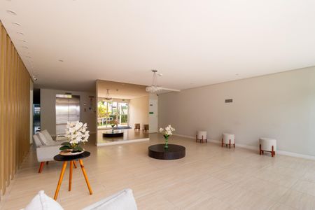 Apartamento para alugar com 36m², 1 quarto e 1 vagaHall social