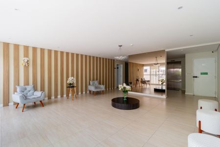 Apartamento para alugar com 36m², 1 quarto e 1 vagaHall social