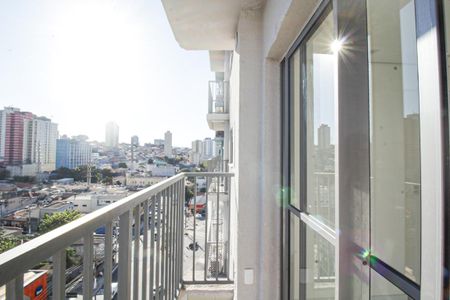 Apartamento para alugar com 44m², 2 quartos e sem vaga Apartamento para alugar com 44m², 2 quartos e sem vagaVaranda da sala