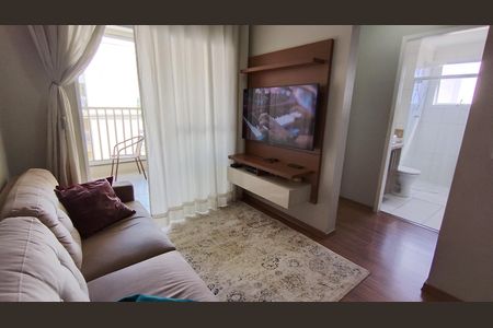 Sala de apartamento para alugar com 2 quartos, 64m² em Vila Urupes, Suzano