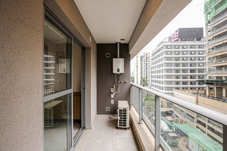 Varanda do Studio de apartamento para alugar com 1 quarto, 31m² em Butantã, São Paulo