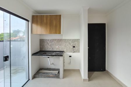 Quarto/cozinha de kitnet/studio para alugar com 1 quarto, 26m² em Jardim do Mar, São Bernardo do Campo