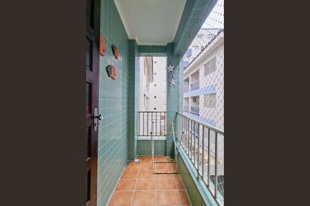 Sacada  de apartamento para alugar com 1 quarto, 67m² em Vila Caiçara, Praia Grande