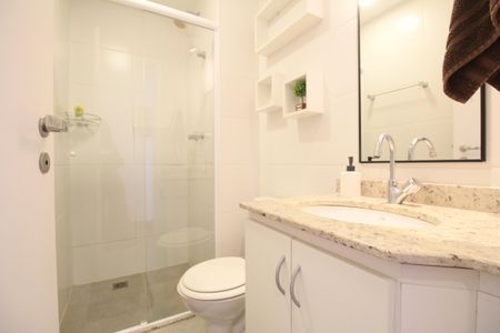 Apartamento para alugar com 58m², 2 quartos e 1 vagaBanheiro Social