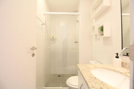 Apartamento para alugar com 58m², 2 quartos e 1 vagaBanheiro Social