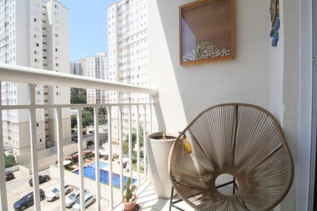 Apartamento para alugar com 58m², 2 quartos e 1 vagaVaranda da Sala