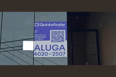 Apartamento para alugar com 20m², 1 quarto e sem vagaPlaca instalada no vidro da sala do imóvel - Código da placa: YIXW-1747