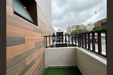 Studio para alugar com 35m², 1 quarto e sem vagaVaranda