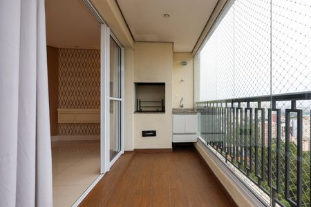 Varanda da Sala de apartamento à venda com 2 quartos, 86m² em Jardim Londrina, São Paulo