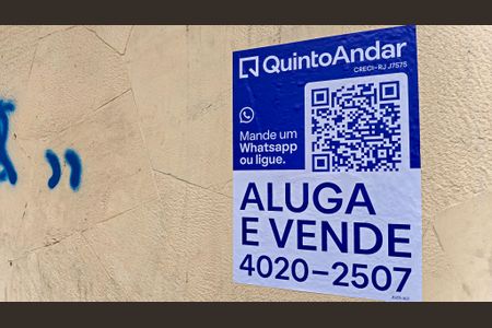 Apartamento para alugar com 49m², 1 quarto e sem vagaFachada do Prédio com placa