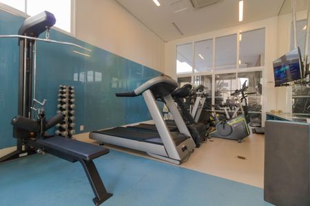 Apartamento para alugar com 128m², 3 quartos e 3 vagasÁrea comum - Academia