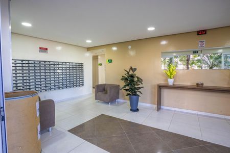 Apartamento para alugar com 44m², 2 quartos e 1 vagaHall social 