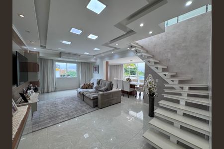 Sala de apartamento à venda com 3 quartos, 270m² em Recreio dos Bandeirantes, Rio de Janeiro