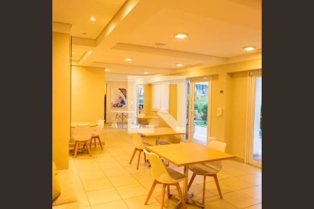 Apartamento para alugar com 28m², 1 quarto e sem vagaÁrea comum - Salão de festas