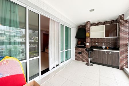 Sacada de apartamento à venda com 3 quartos, 132m² em Vila Dayse, São Bernardo do Campo