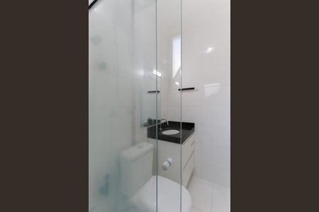 Casa de condomínio à venda com 89m², 2 quartos e 1 vaga Casa de condomínio à venda com 89m², 2 quartos e 1 vagaBanheiro da suíte 1