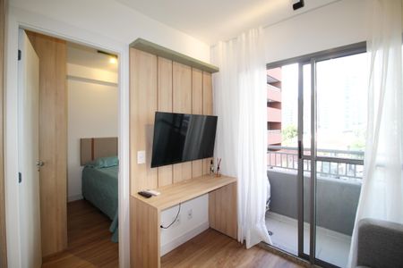 Sala de apartamento para alugar com 1 quarto, 25m² em Vila Nova Conceição, São Paulo