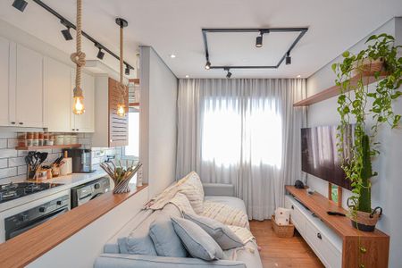 Sala de apartamento à venda com 2 quartos, 37m² em Usina Piratininga, São Paulo