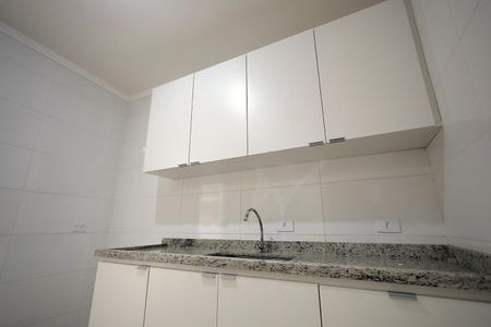 Cozinha de apartamento para alugar com 2 quartos, 54m² em Jardim Ocara, Santo André