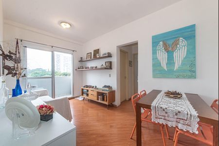 Sala de apartamento para alugar com 2 quartos, 55m² em Chácara Santo Antônio (zona Sul), São Paulo