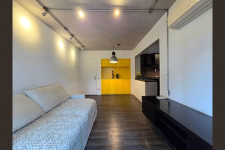 Apartamento para alugar com 44m², 1 quarto e 1 vagaSala