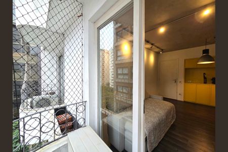 Apartamento para alugar com 44m², 1 quarto e 1 vagaVaranda