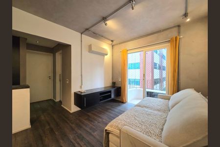 Sala de apartamento para alugar com 1 quarto, 43m² em Itaim Bibi, São Paulo