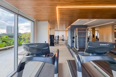 Apartamento para alugar com 38m², 1 quarto e sem vaga Apartamento para alugar com 38m², 1 quarto e sem vagaAcademia