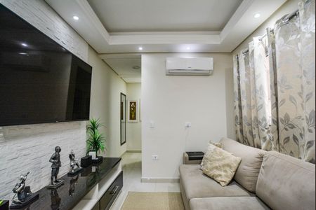 Sala de apartamento à venda com 2 quartos, 120m² em Vila Homero Thon, Santo André