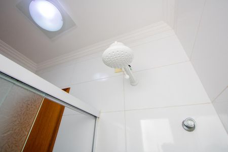 Banheiro social de apartamento à venda com 2 quartos, 120m² em Vila Homero Thon, Santo André
