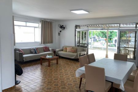 Sala de casa para alugar com 3 quartos, 210m² em Pompéia, Santos
