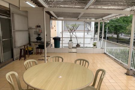 Varanda da Sala de casa para alugar com 3 quartos, 210m² em Pompéia, Santos