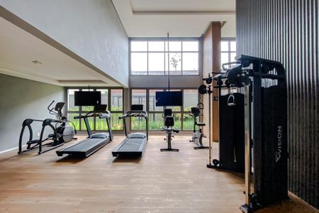 Apartamento para alugar com 38m², 2 quartos e sem vaga Apartamento para alugar com 38m², 2 quartos e sem vagaÁrea comum - Academia