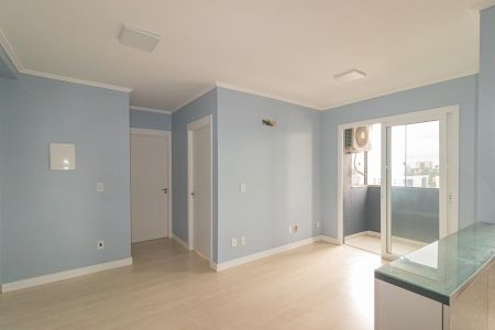 Sala/Cozinha de apartamento à venda com 2 quartos, 53m² em Centro, Canoas