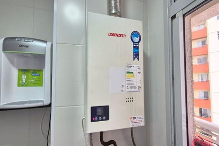 Apartamento à venda com 61m², 2 quartos e 1 vagaDetalhe da Área de Serviço 