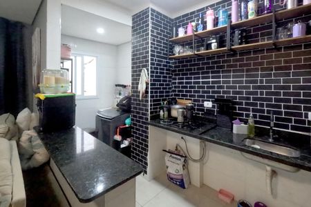 Sala de apartamento para alugar com 1 quarto, 54m² em Macuco, Santos